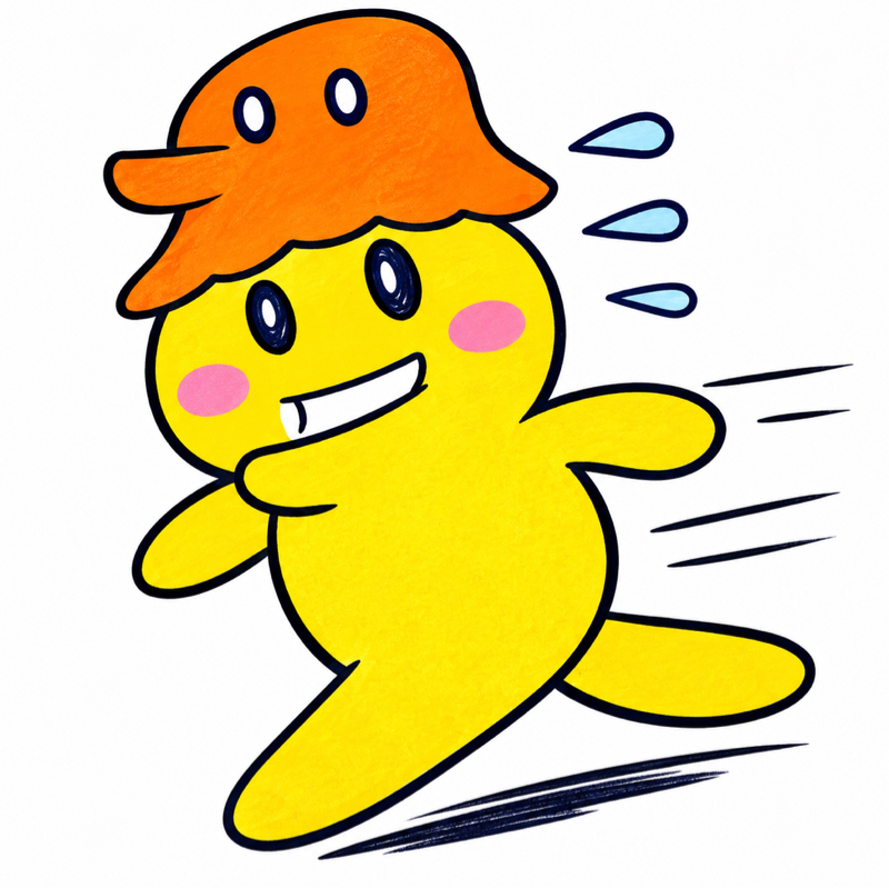 走れだーこちゃん🐙✨️