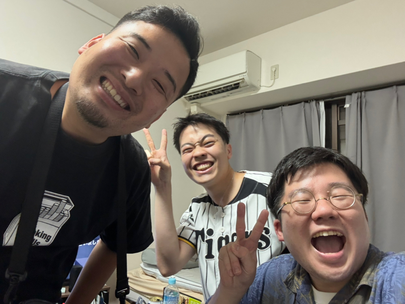 家焼き肉(ゲスト　ヒョウリ　一心　ロメロ　ナオスケ)