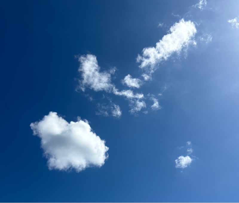 #521 嘘みたいな青空