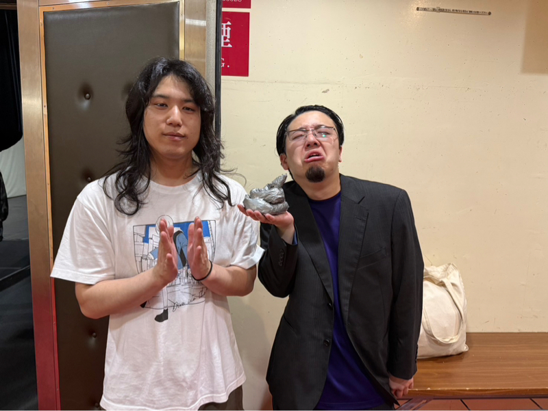 ネタ合わせ中パーマかけるな