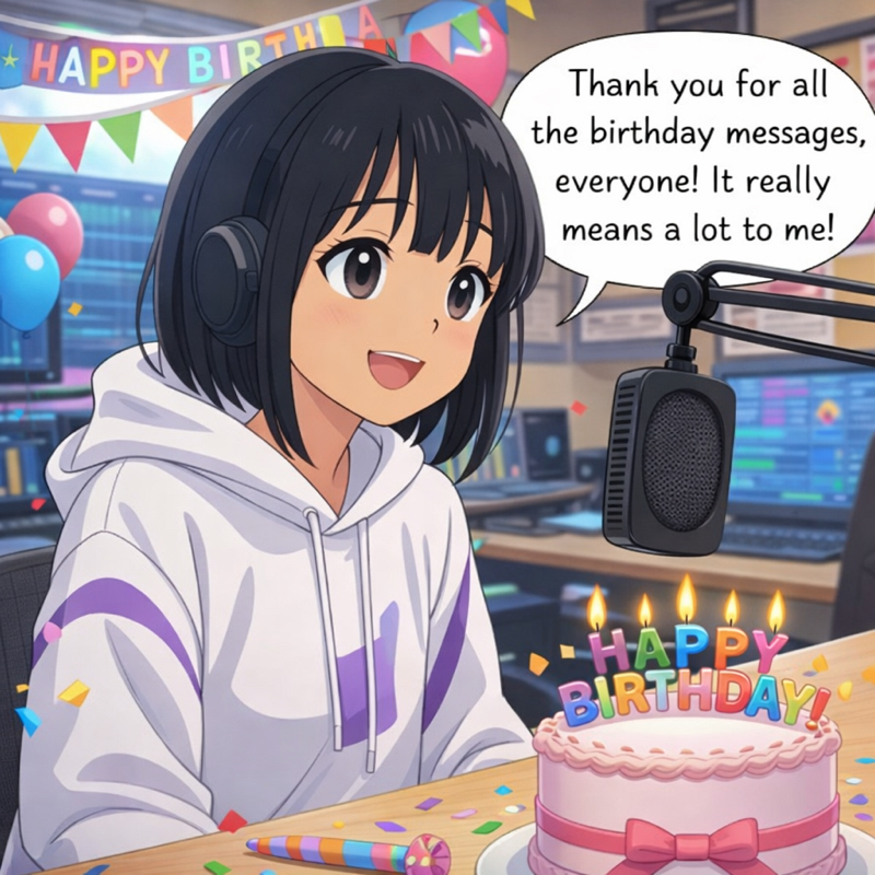 #324 シンナム子⁉️誕生日🎉