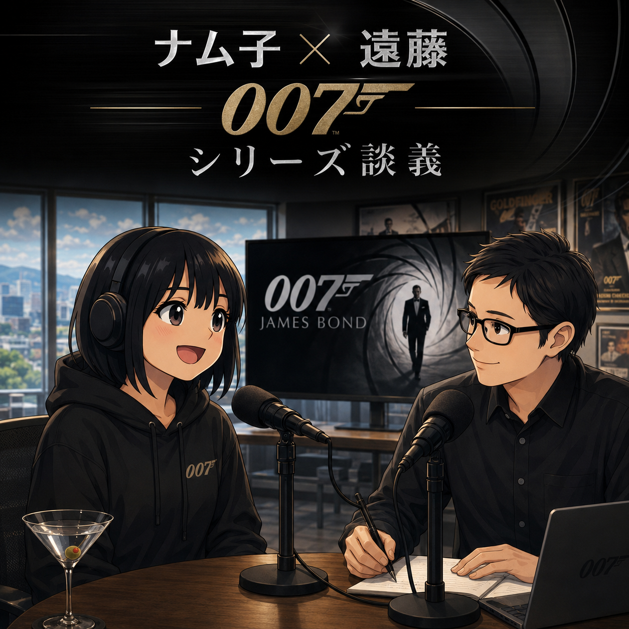 突撃！007談義😆えんちゃんと共に。