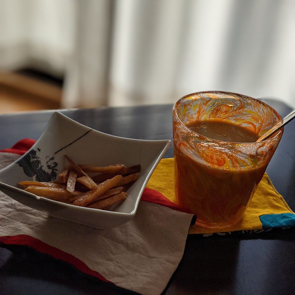 #171今日のおやつは芋けんぴ