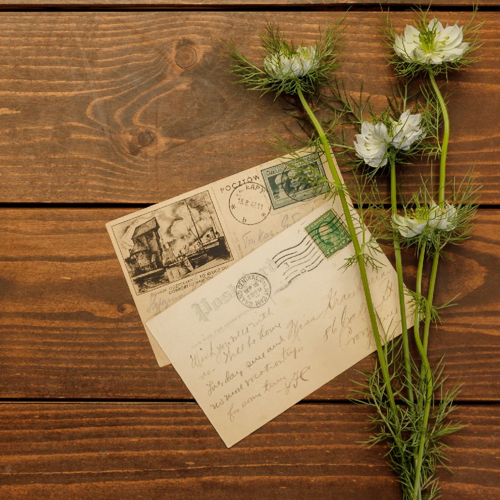 鹿が何か落としていきました🦌　✉️ 