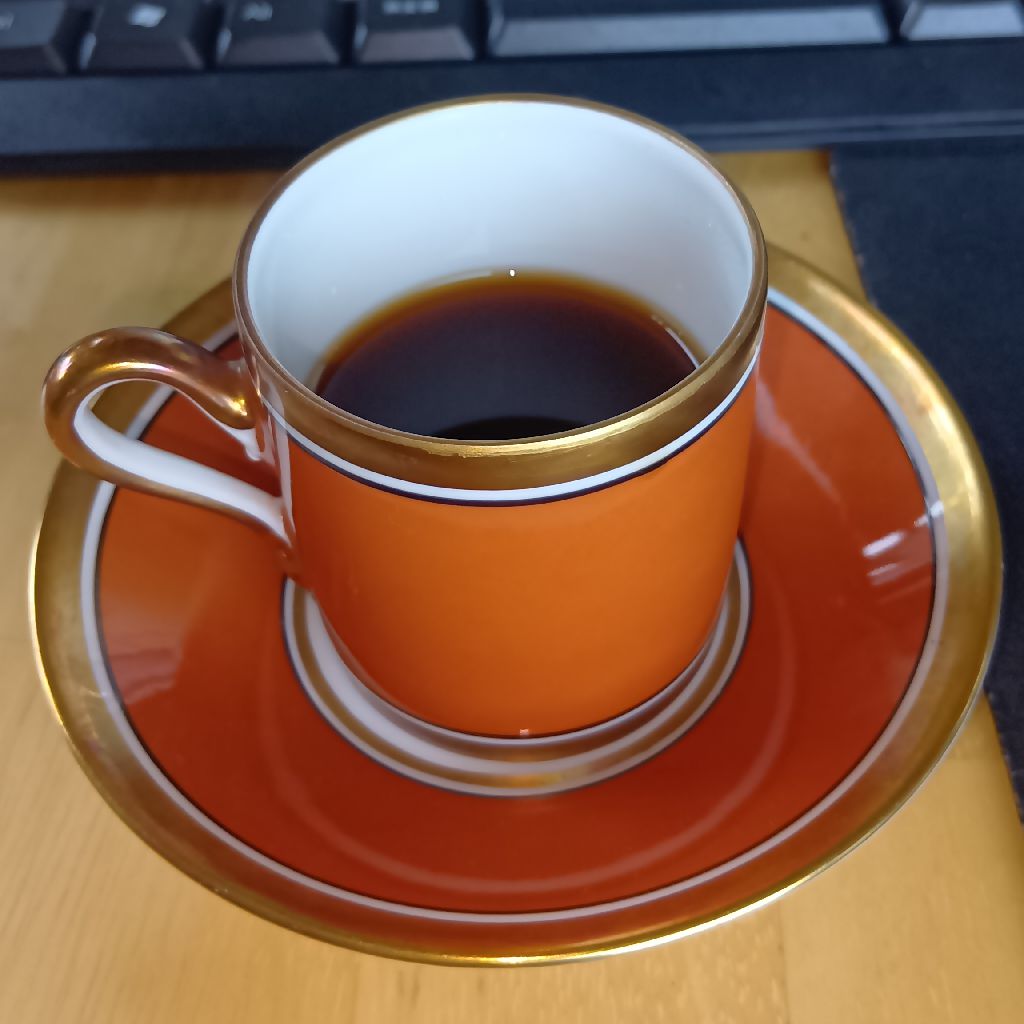🌅モーニングコーヒー🌅今朝は初登場✨ロブスター豆🕺←ｽﾀｰ