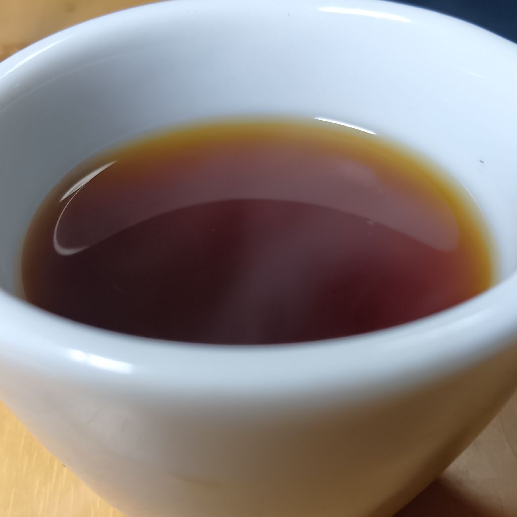 深夜🌃コーヒー☕(´・∀・｀)ロブスタです♪