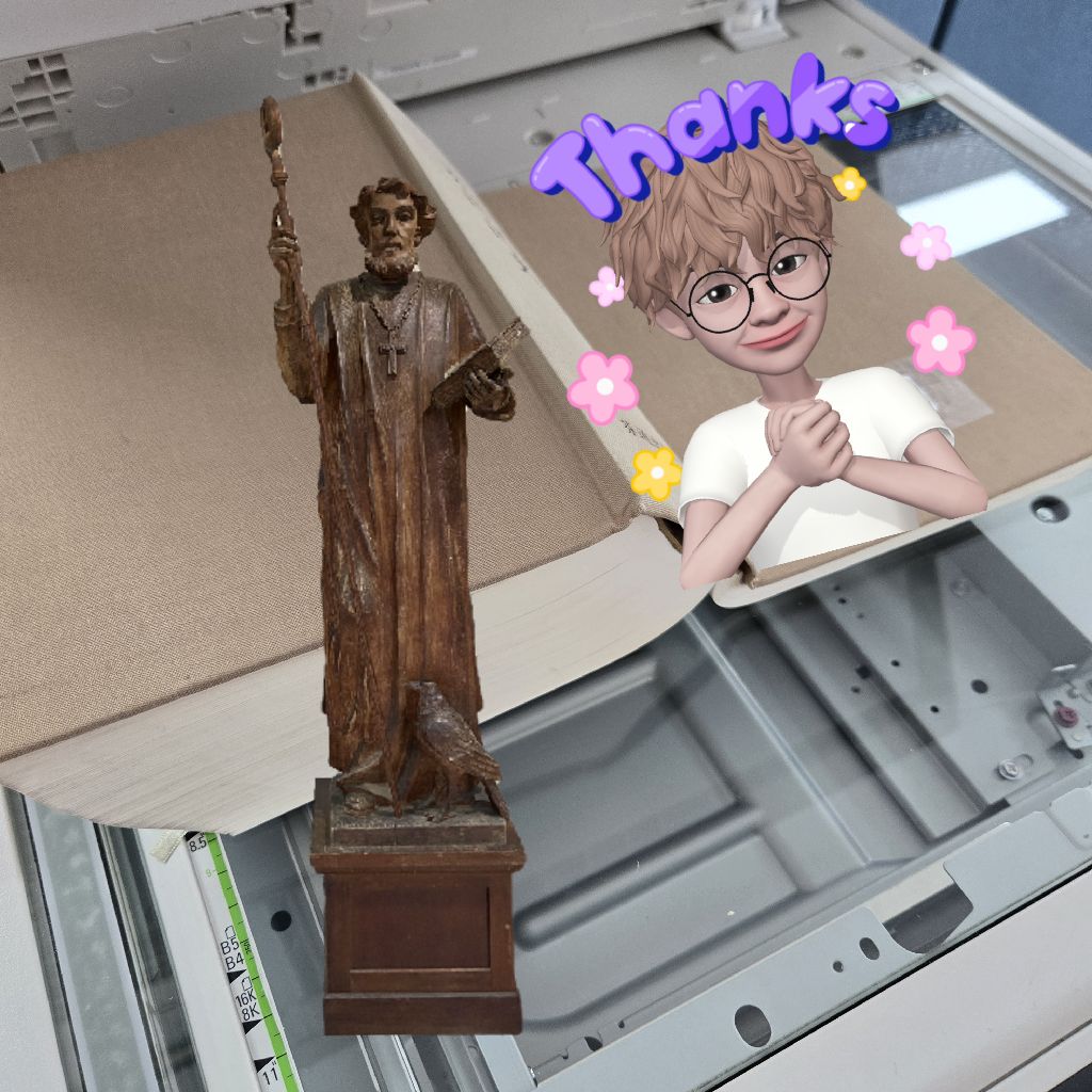 #346 修道院の記録書:1800ページのスキャン？😆