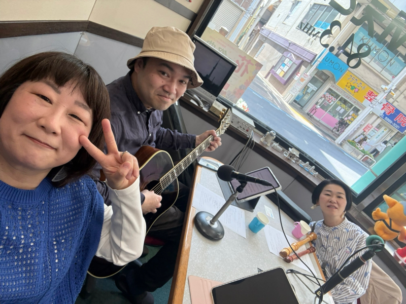 天秤にのった蟹と羊。ラジオ出演→リハ後おしゃべり#24