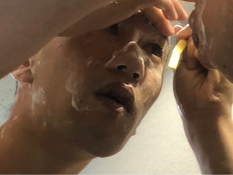 しゃがんで飛ぶ！