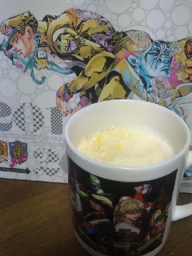 19粒目「おいしい話。レンジで作るプリンとカルピス巨峰牛乳割り」