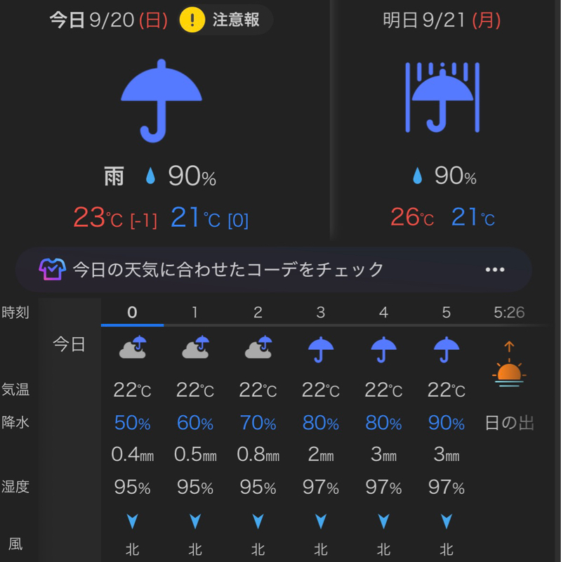 9/19 土曜日でした