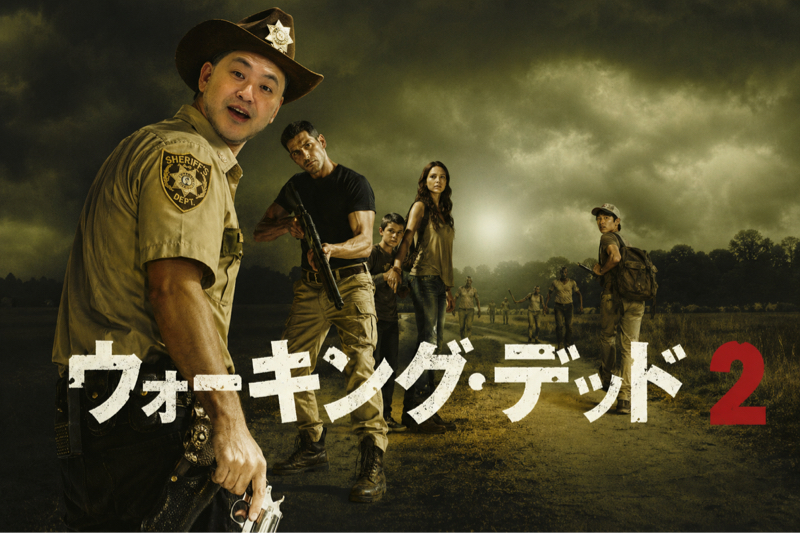 待望のアジキングデッドシーズン2🧟‍♂️🔫