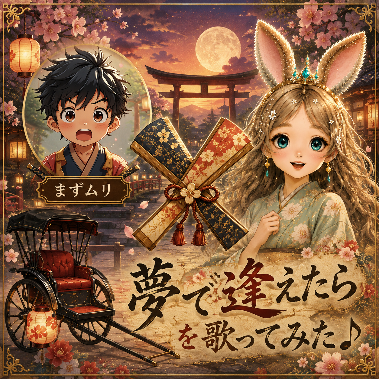 夢で逢えたら歌ってみた♪