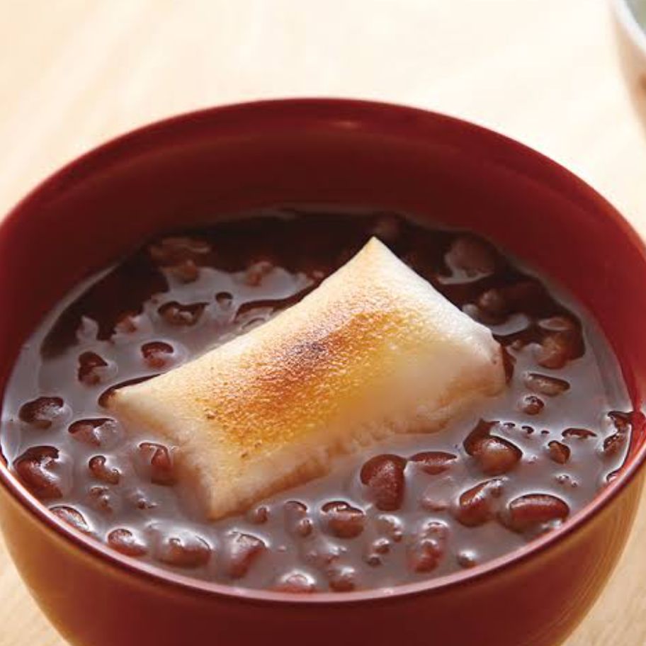 8粒目、餡子とぜんざいのお耳拝借。