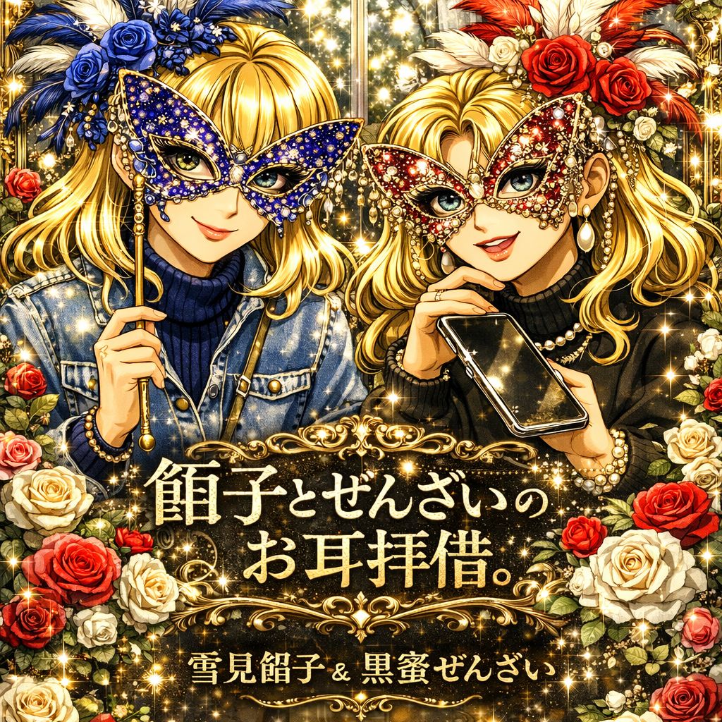 2粒目、餡子とぜんざいのお耳拝借。