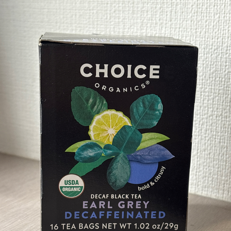 香りがとても良い　choice デカフェアールグレイ