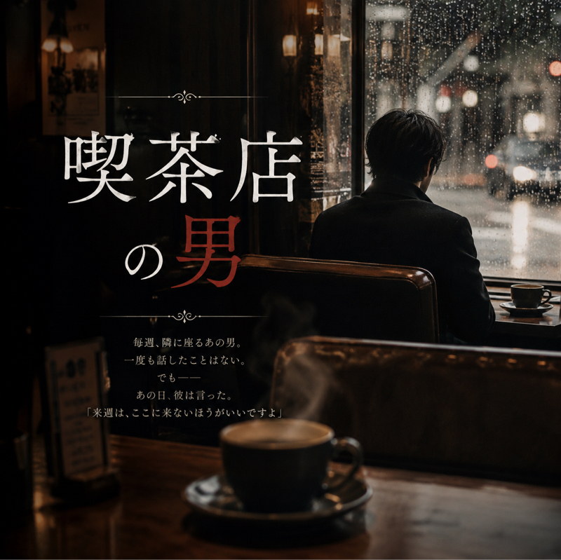 【オリジナル朗読】喫茶店の男