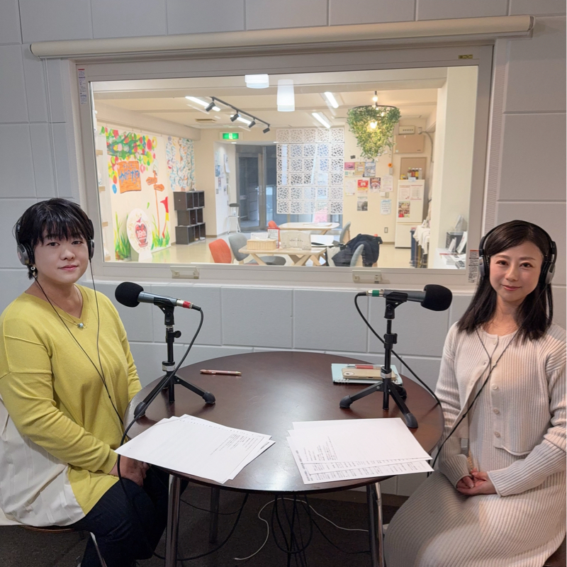 今晩放送のゲスト(makiさん)右側