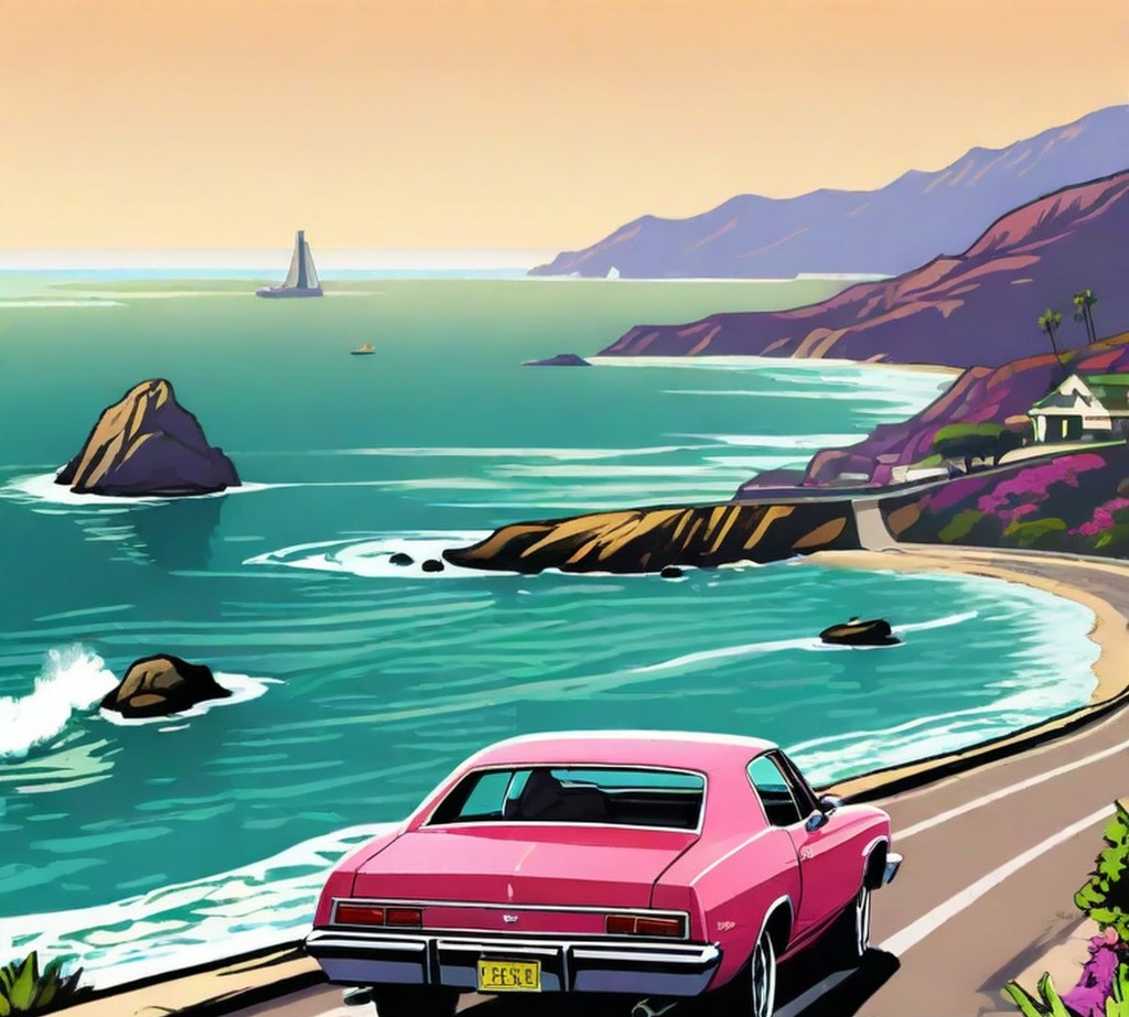 Spring Coastal Drive