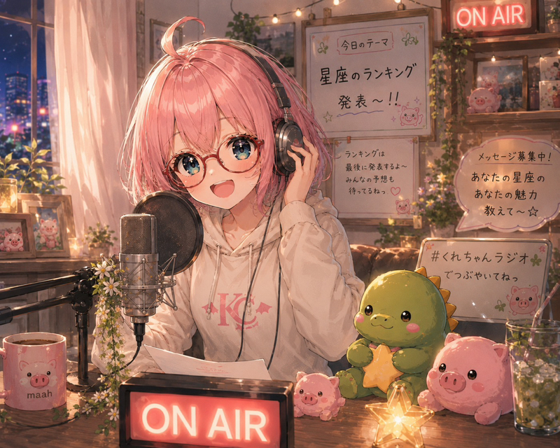 火曜のランキングは？