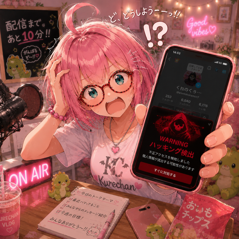 ハッキング！？
