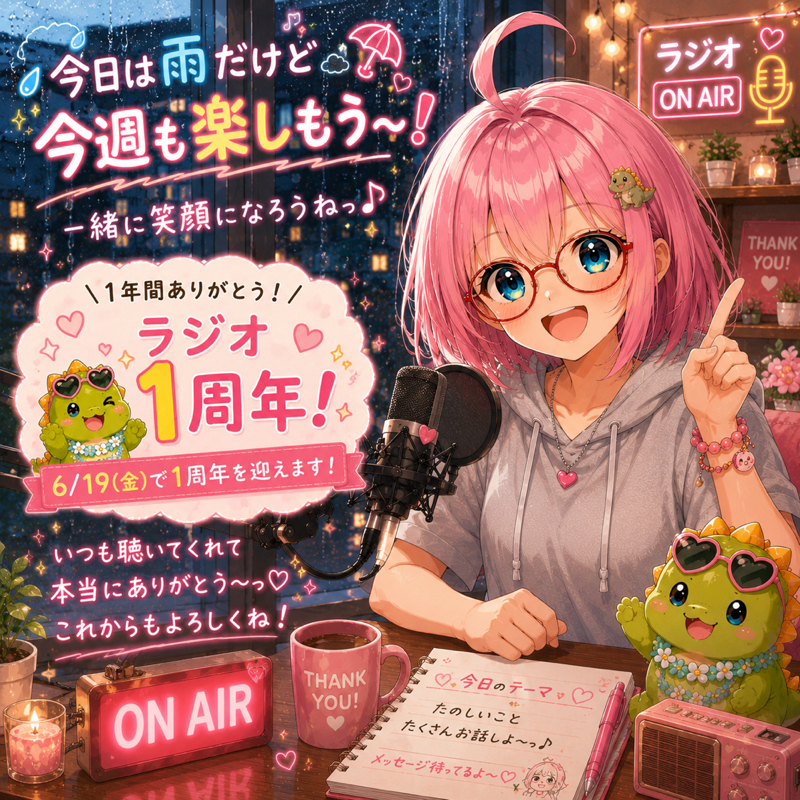 1周年週間❣️