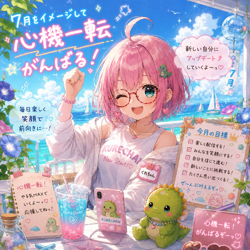 今日から7月🫧🌊🫧🏖