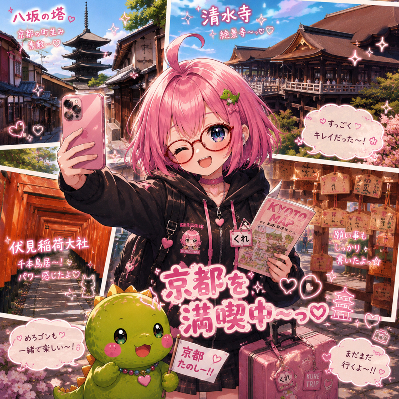 京都回るぞぉ〜