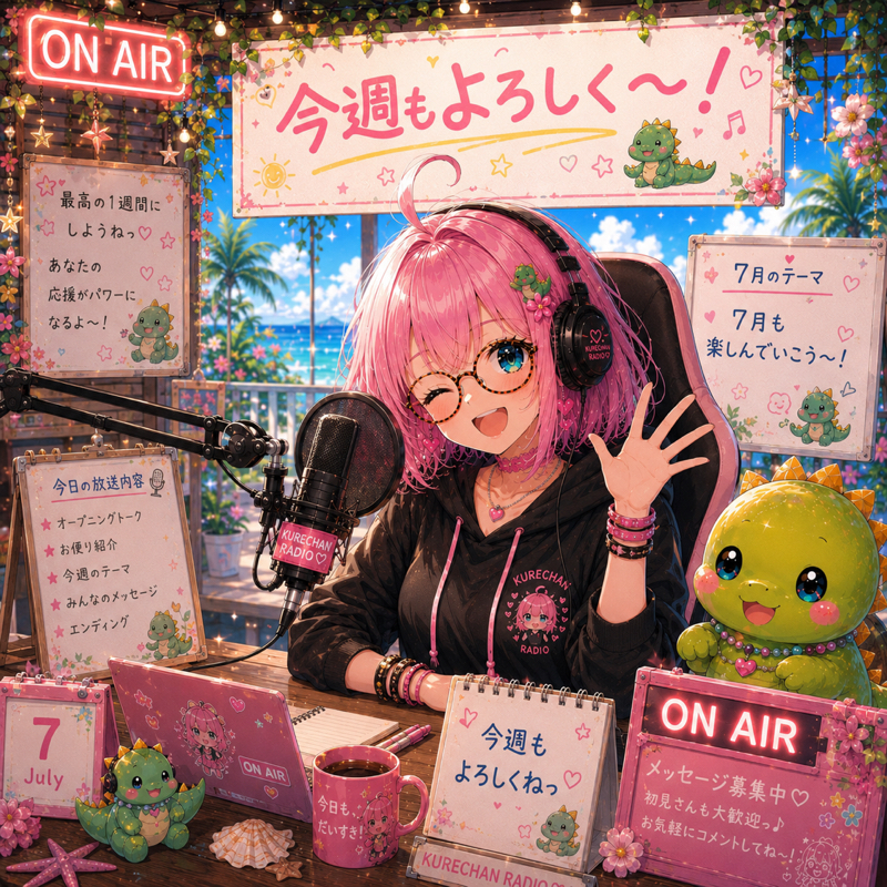 今週もよろしくね📛🦖