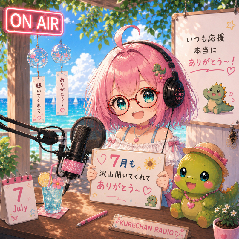 7月ありがとうございました！