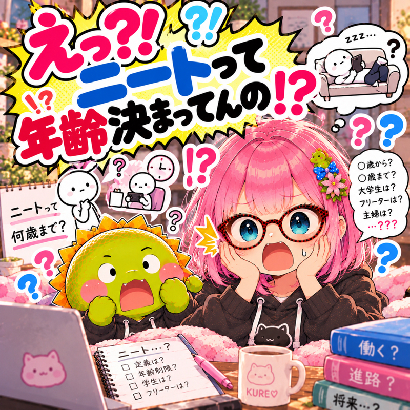 34歳までしかニートじゃない！？