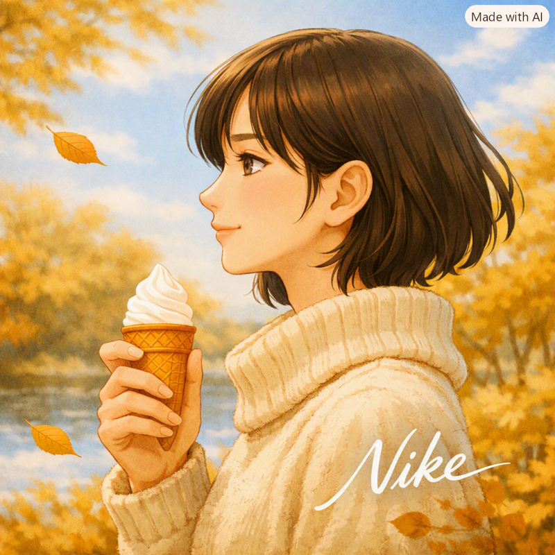 nikeのぽつり