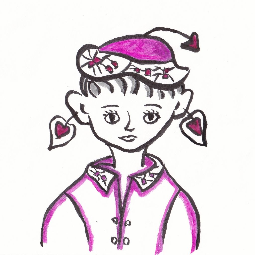 秋風に袖通す日を夢に待つ◇95歳のイラストと俳句のコラボ作品です♥️