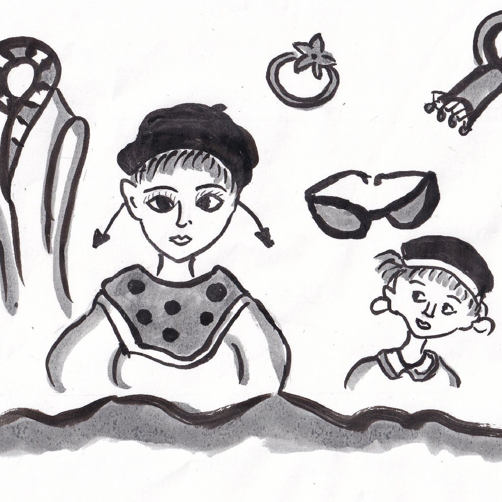 冬コーデ一つ一つにときめきぬ✨95歳のイラストと俳句のコラボ作品です♥️