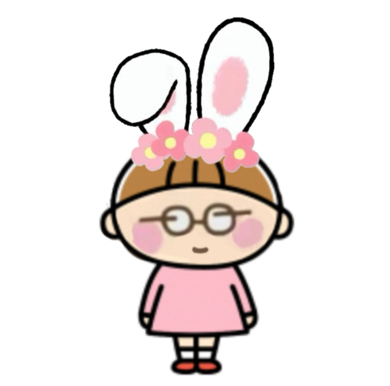 うさ耳🐼とうさ耳とし子にしてみました～