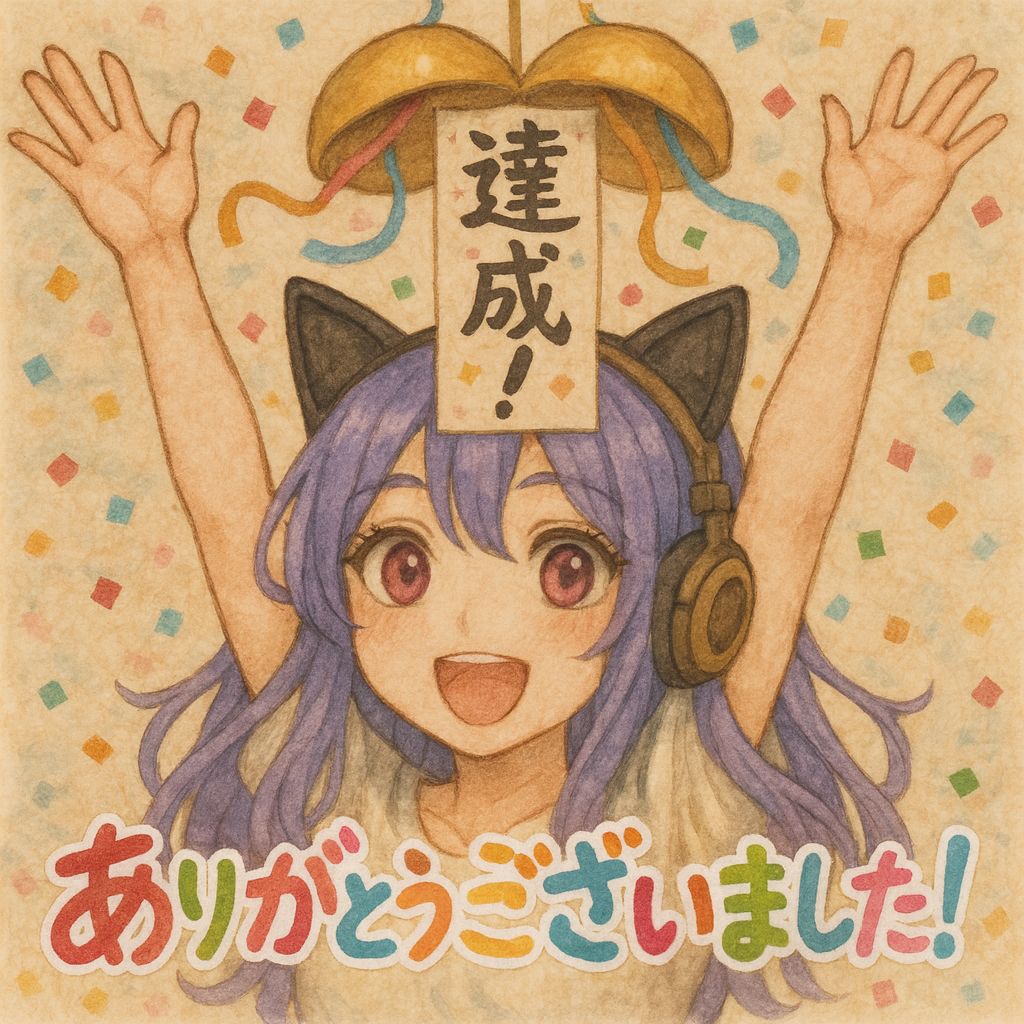 三角くじ企画、ありがとうございました！