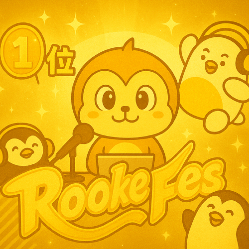 ルーキー１位ありがとう🥇‼️