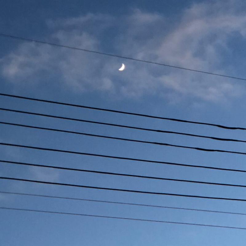 コルク瓶には空が入っている