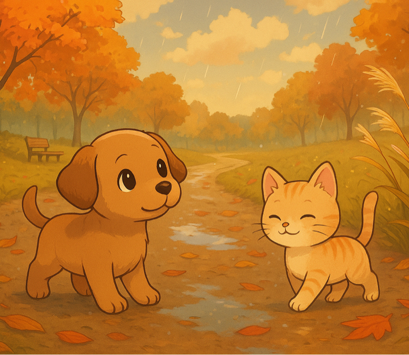 秋の気配の足音🐾🚶🏽‍♂️10/31(金)