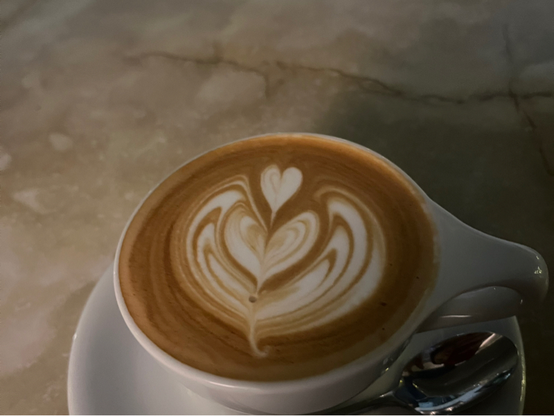 #in a Cafe