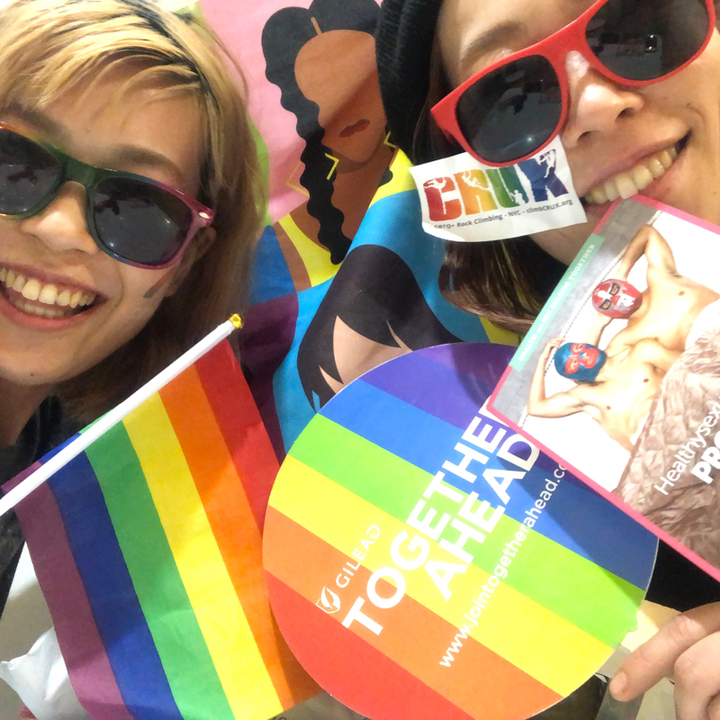 NYプライドパレードれぽ