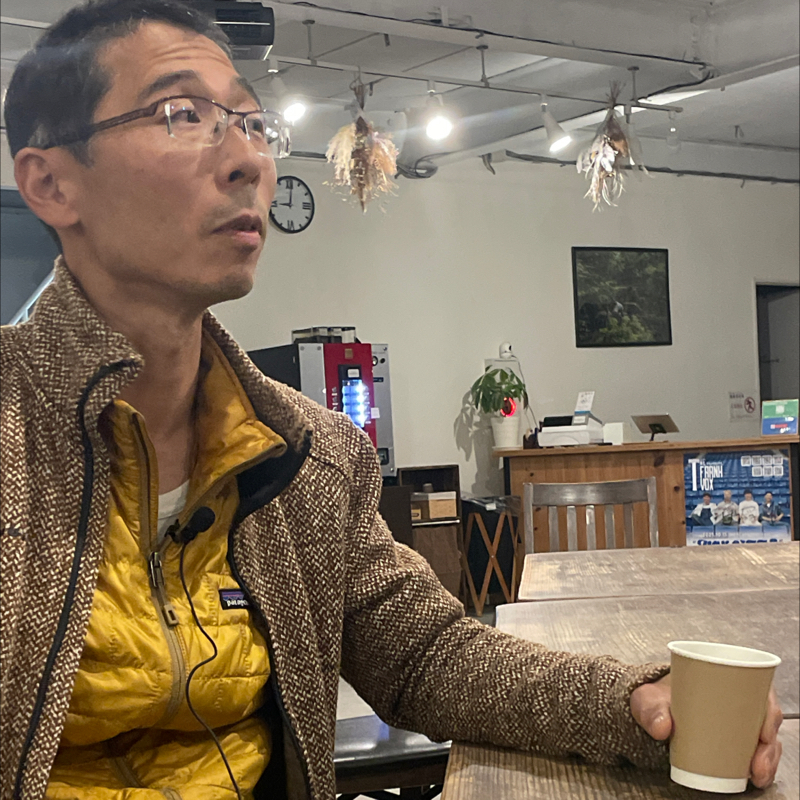 guest自然農法家　山根さん