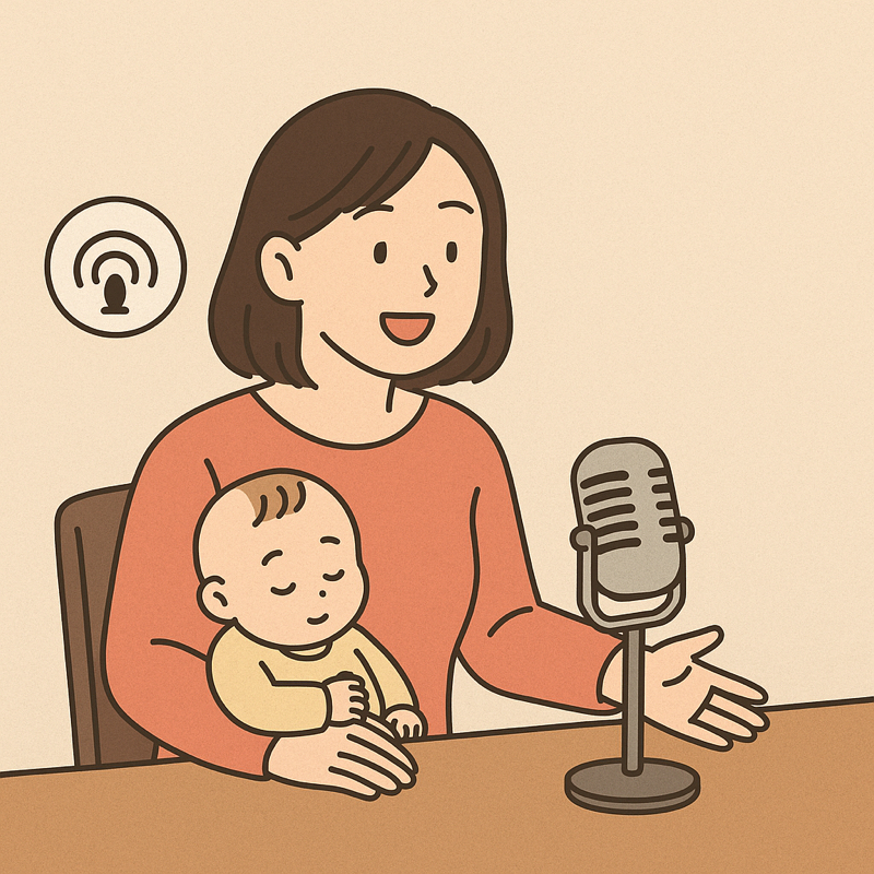 産後7ヶ月で育休中に公務員を辞めて起業したママのラジオ