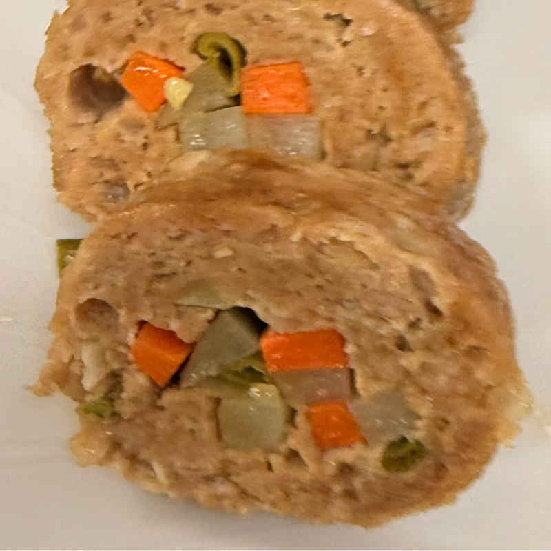 栄養チエのお喋りクッキングNo.125ミートローフ