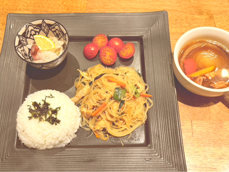 栄養チエのお喋りクッキングNo.132玉ねぎのチャプチェ