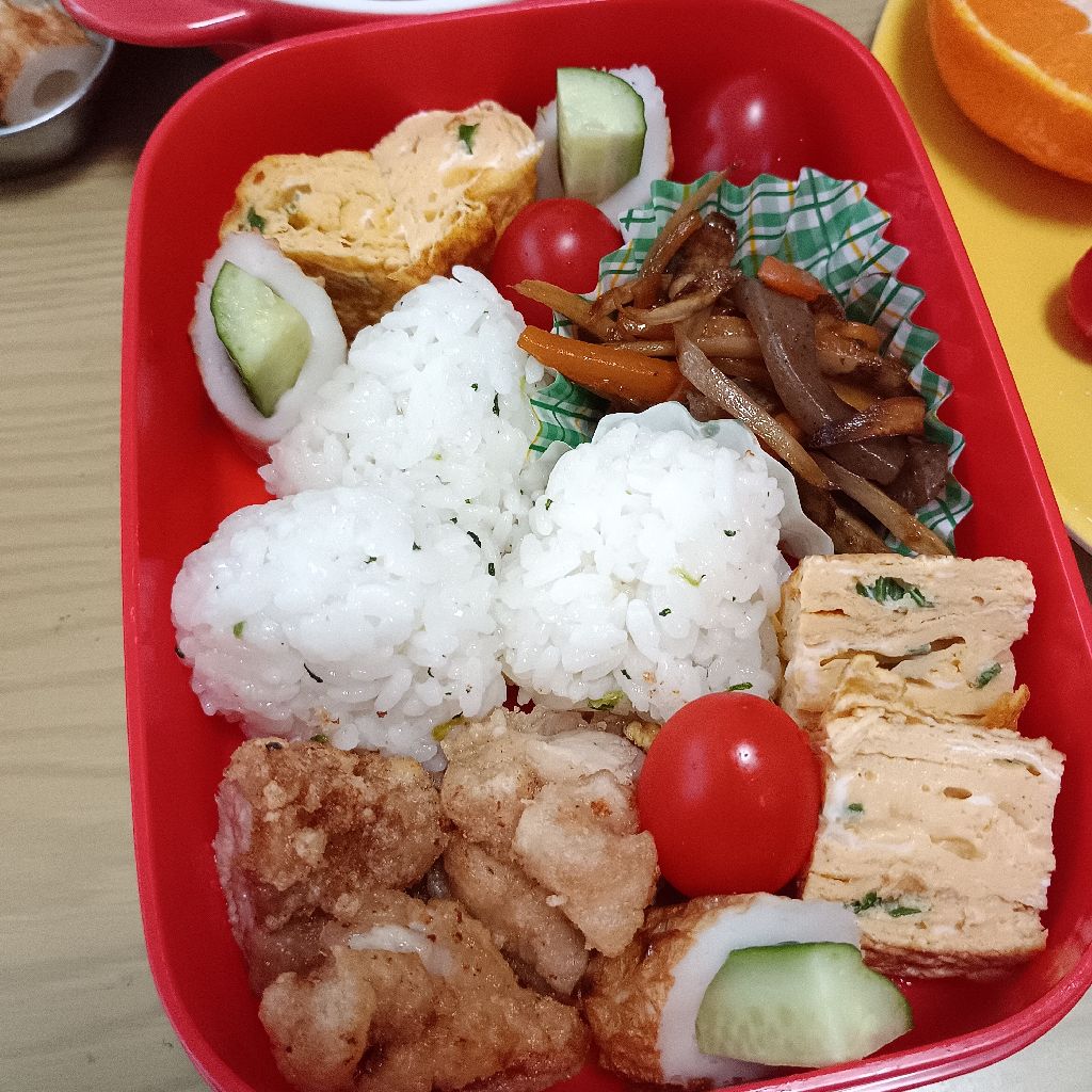 お弁当できた～😆