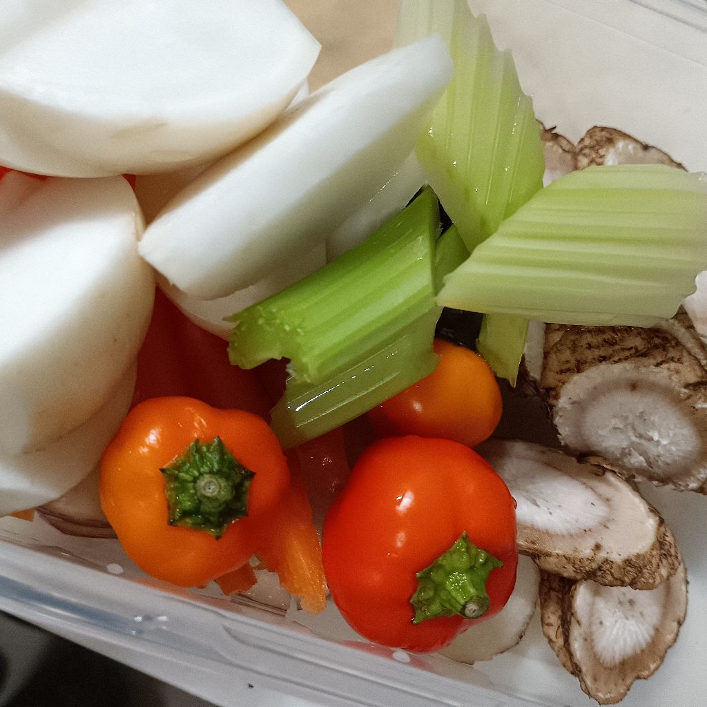 毎日、生野菜をボリボリ