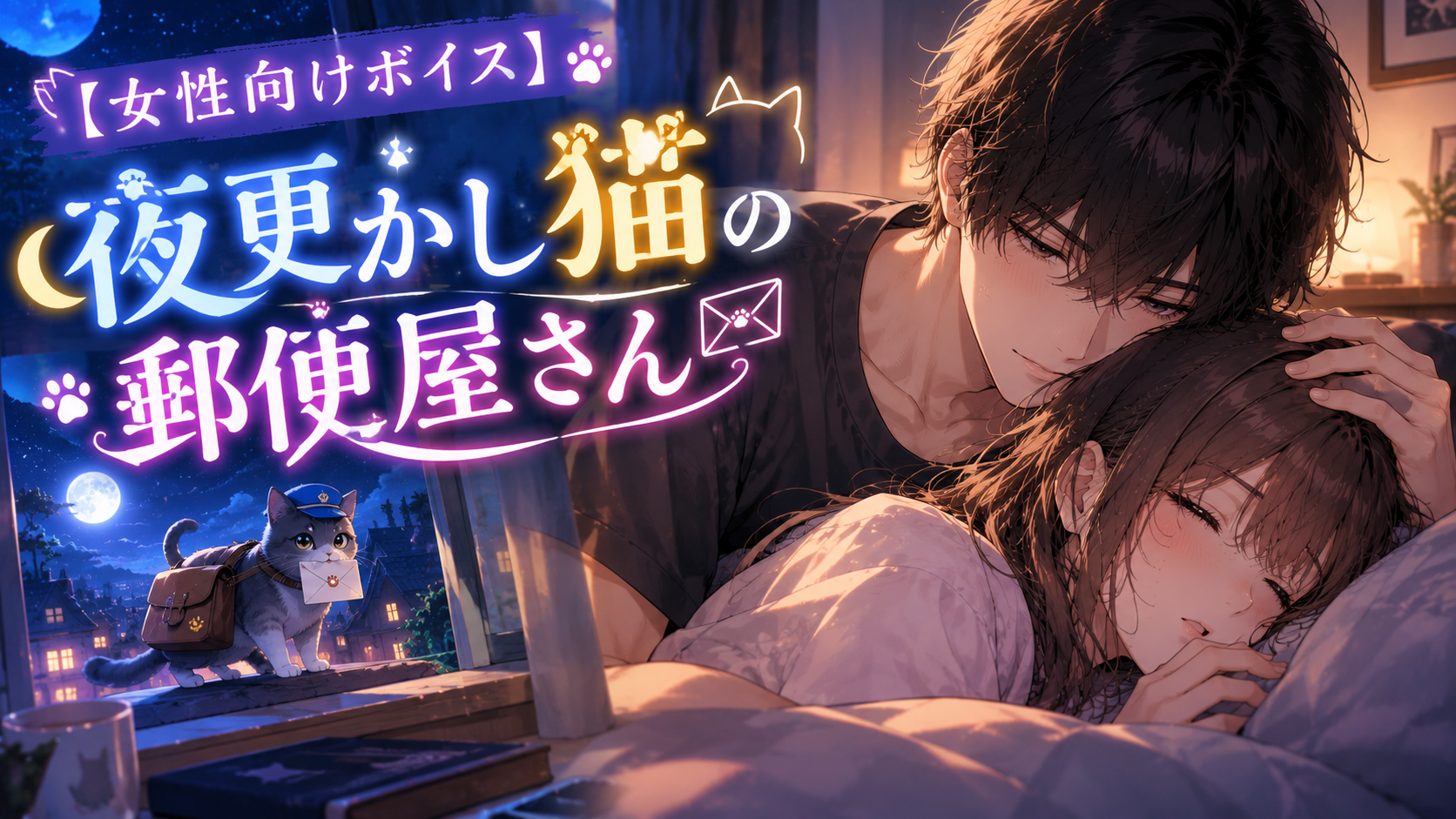 [女性向けボイス] 夜更かし猫の郵便屋さん [シチュボ練習中]
