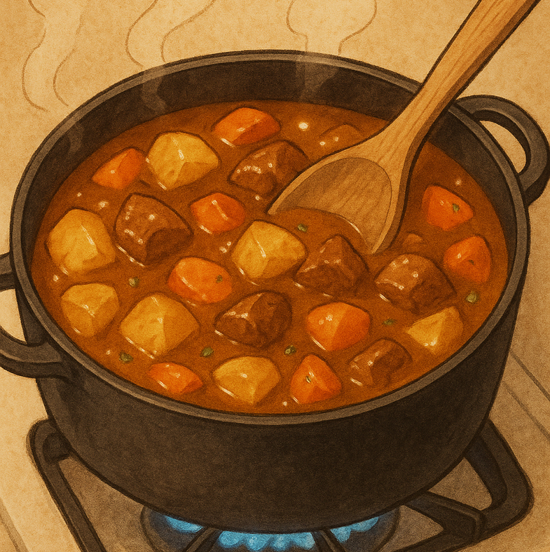 カレーができるアガるまで