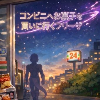 コンビニへお菓子を買いに行くフリーザ #3